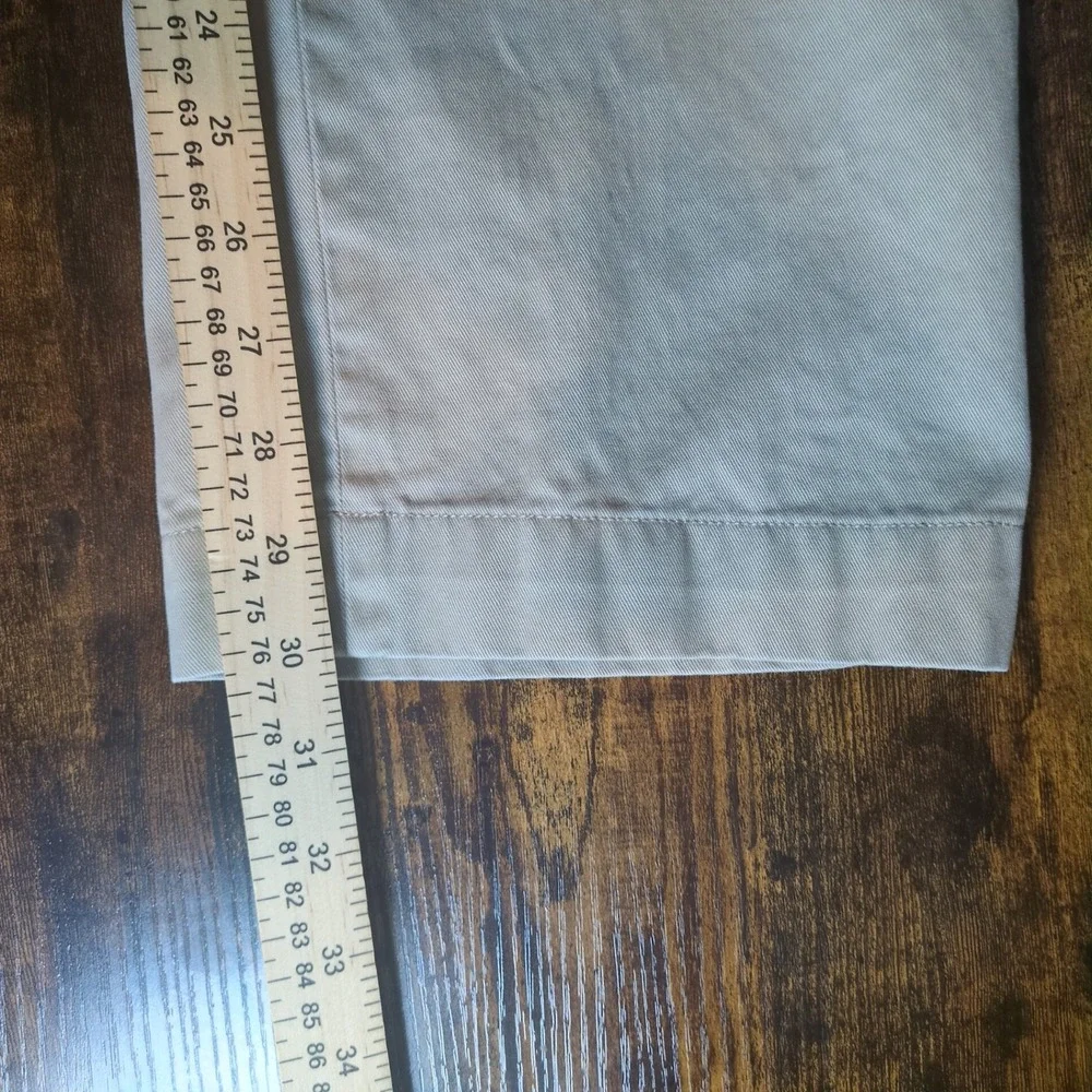 Polo Ralph Lauren Classic Fit Khaki Chino Pants Mens 38x32 Tan Cotton